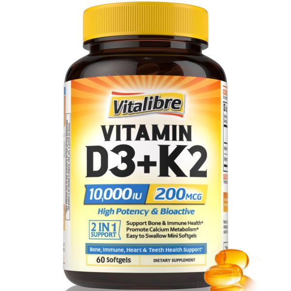 Vitalibre D3 K2 frasco frontal