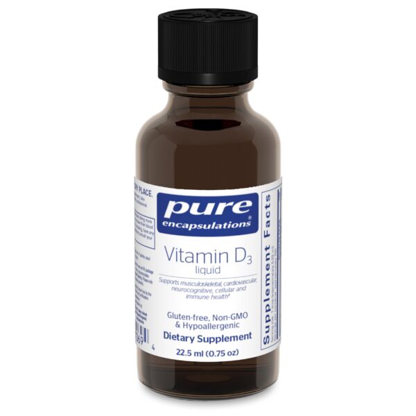 Version 1.0.0 Vitamina D3 Líquida Pure Encapsulations