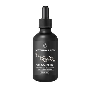 Vitamina D3 líquida Viterra Labs botella 2 oz gotas