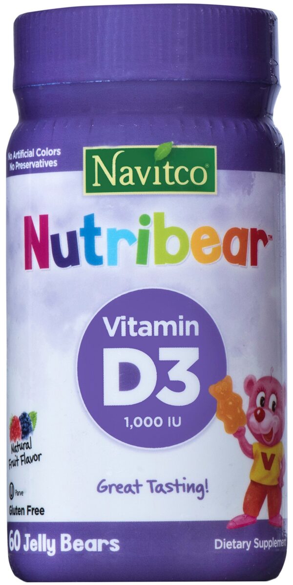 Version 1.0.0 Vitamina D3 NutriBear Navitco ositos gelatina sabor fruta