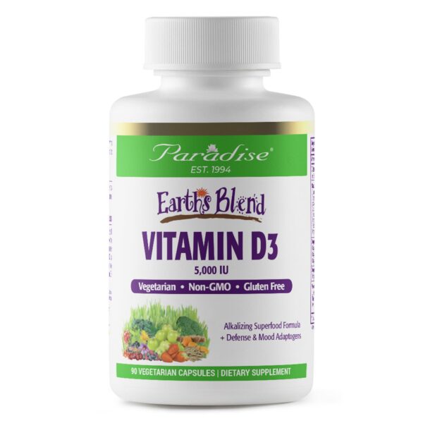 Vitamina D3 Paradise Herbs con superalimentos