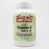 Vitamina E Holly Hill 1000 IU frasco con 100 cápsulas blandas