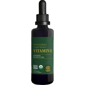 Gotas de vitamina E líquida orgánica Global Healing