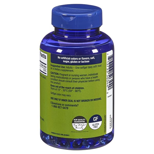 Frente del packaging Meijer Vitamina E