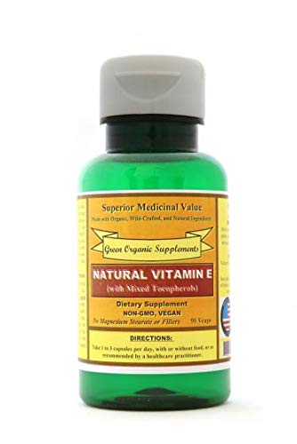 Version 1.0.0 Vitamina e natural green organic supplements paquete 1