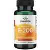 Vitamina E natural Swanson envase 250 cápsulas blandas