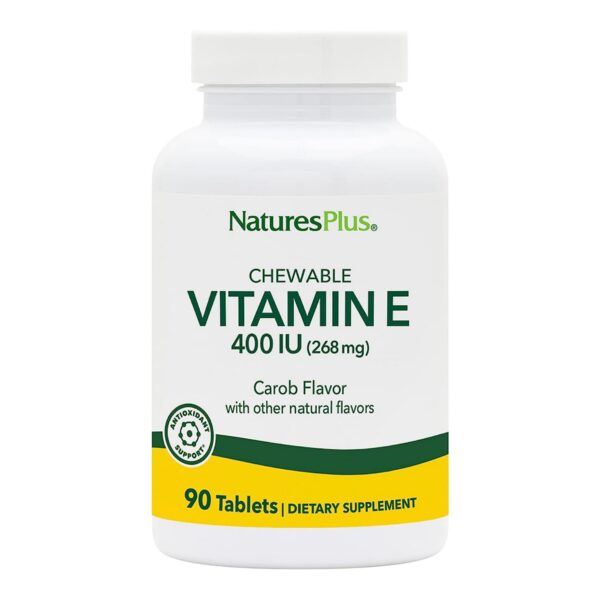 Version 1.0.0 Vitamina E NaturesPlus frasco frontal