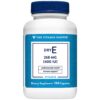 Cápsulas vitamina E seca The Vitamin Shoppe 400 IU