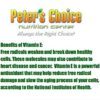 Vitamina E sin gluten Peter Gillham's Life Essentials salud general