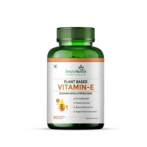 Vitamina E vegetal Simply Herbal frente