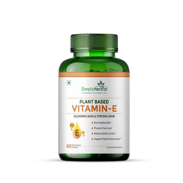 Vitamina E vegetal Simply Herbal frente