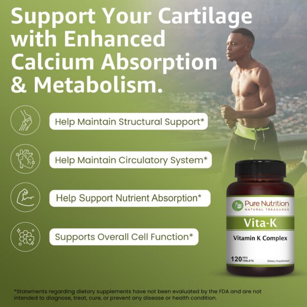 Tabletas Vitamin K Complex en empaque