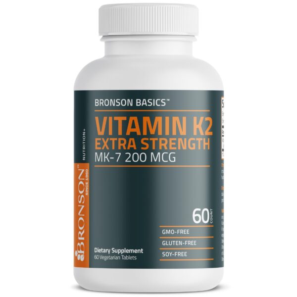 Vitamina K2 biodisponible Bronson