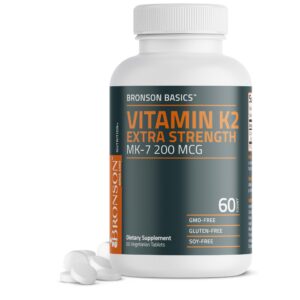 Version 1.0.0 Vitamina K2 MK-7 Bronson 200mcg