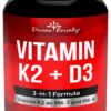 Version 1.0.0 Frasco vitamina k2 mk7 mk4 d3 cápsulas vegetarianas divine bounty