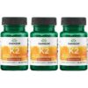 Vitamina K2 natural Swanson paquete tres