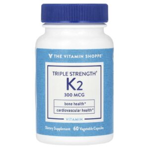 Version 1.0.0 Vitamina K2 triple fuerza 300 mcg 60 cápsulas vegetales