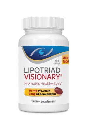 Version 1.0.0 Vitamina para los Ojos Lipotriad con AREDS2 en frasco de 90 cápsulas