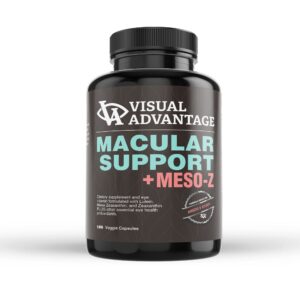 Version 1.0.0 Frasco de Visual Advantage Macular Support Plus Meso-Z para protección visual