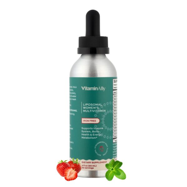 Vitaminally multivitaminas líquido mujer sin hierro botella