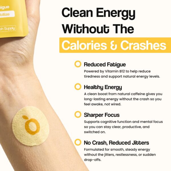 Vitaminas B12 y guaraná en parches Vytadose