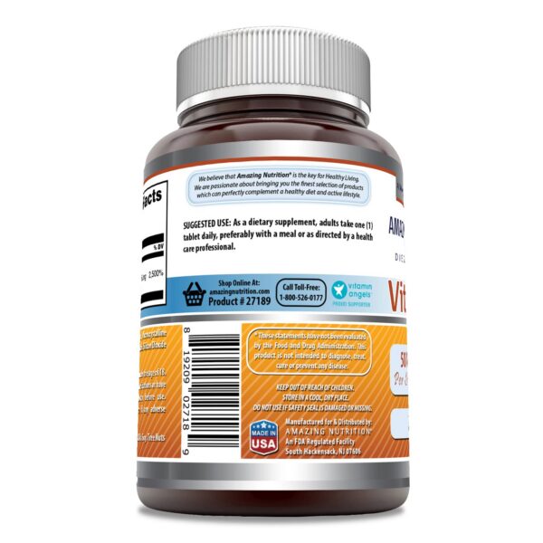 Vitaminas B6 porción 1 tableta 250 tabletas