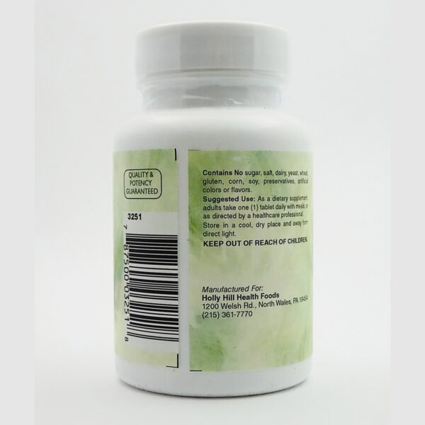 Vitaminas B6 Holly Hill Health Foods presentación tableta