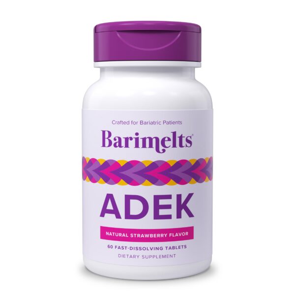 Vitaminas Barimelts ADEK 60 tabletas mujer bariátrico