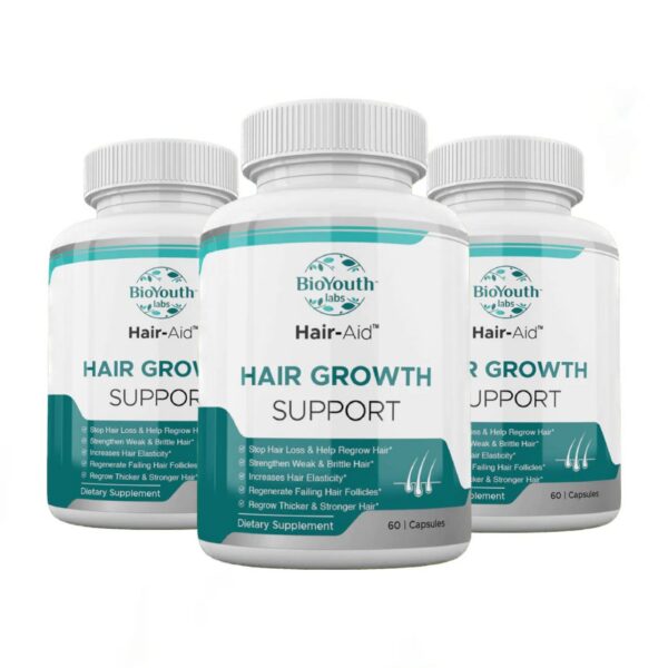 Version 1.0.0 Vitaminas BioYouth Labs para crecimiento y salud del cabello