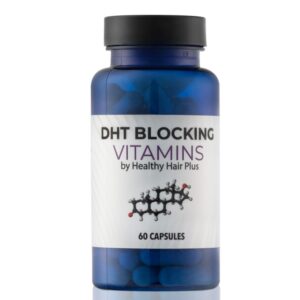 Suplemento vitaminico bloqueador de DHT Healthy Hair Plus con ingredientes naturales