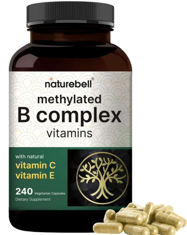 Vitaminas Complejas B Metiladas NatureBell 240 cápsulas
