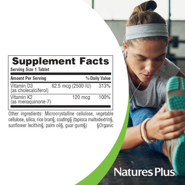 Version 1.0.0 Vitaminas D3 y K2 para apoyo óseo y cardiovascular