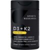 Vitaminas D3 y K2 Sports Research para huesos