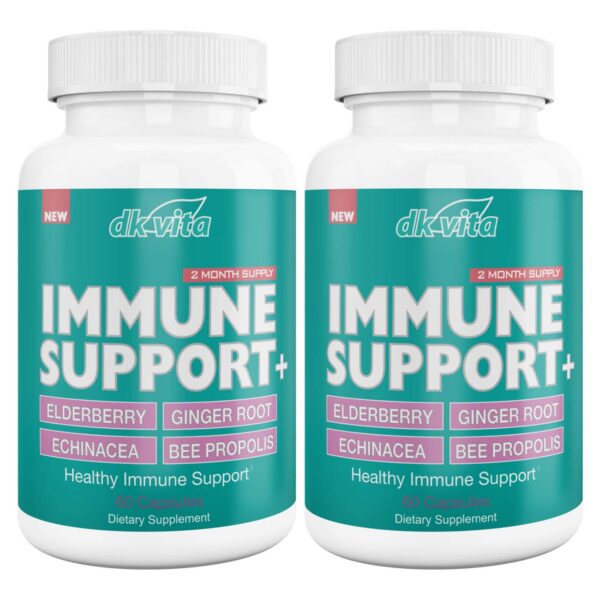 Vitaminas DK Vita apoyo inmunológico 120 cápsulas paquete doble