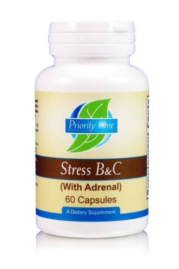 Version 1.0.0 Vitaminas Estrés B y C Priority One 60 cápsulas