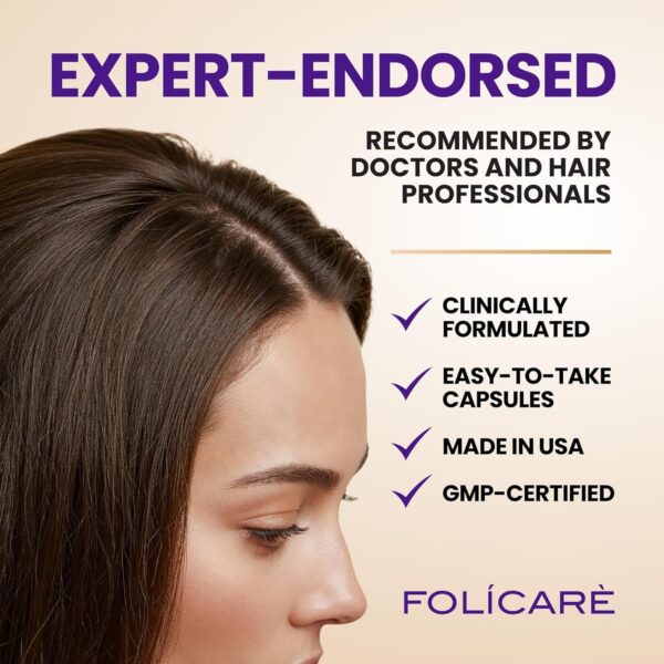 Vitaminas FOLICARE con complejo triple colágeno y probióticos