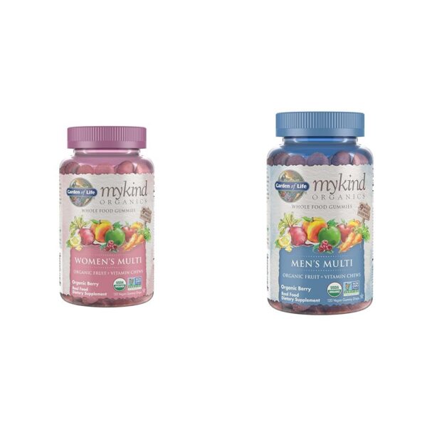 Version 1.0.0 Vitaminas gominolas organicas Garden of Life para mujeres sabor berry