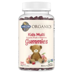 Vitaminas gomitas para niños Garden of Life Organics multivitamínico