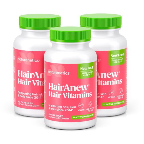 Vitaminas HairAnew para el crecimiento del cabello