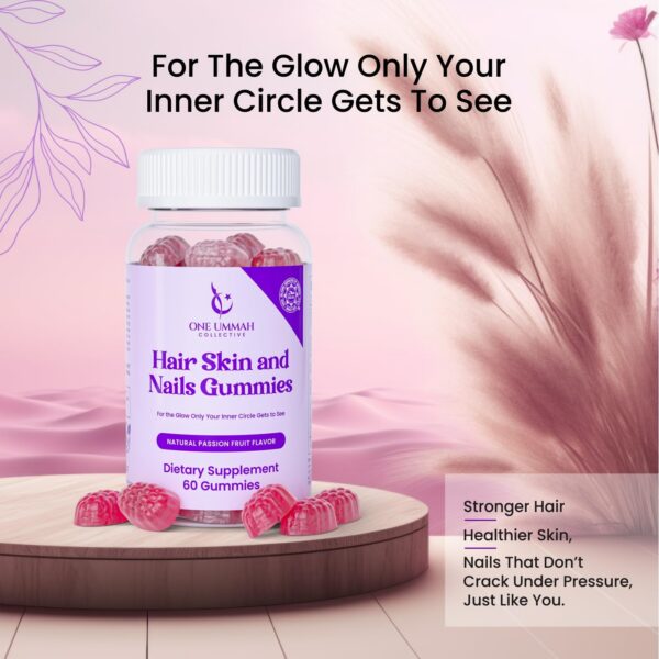 Vitaminas Halal para belleza piel cabello y uñas saludables