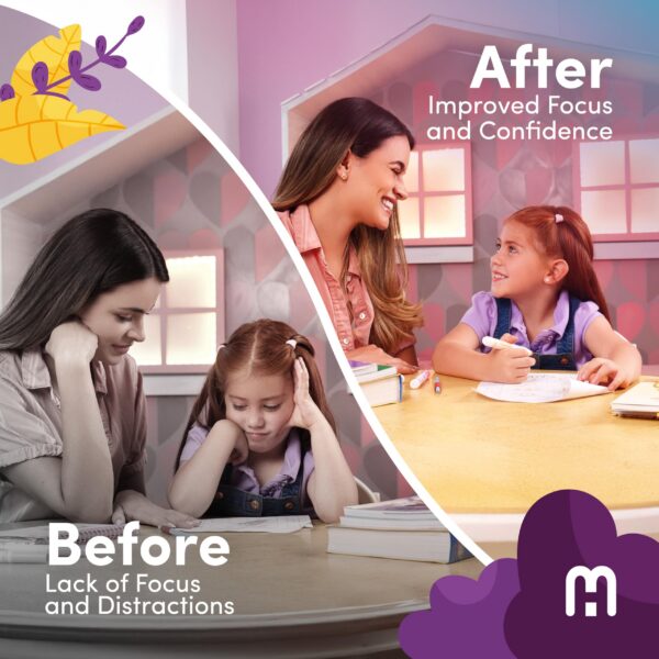 Vitaminas infantiles masticables con ingredientes naturales y probióticos