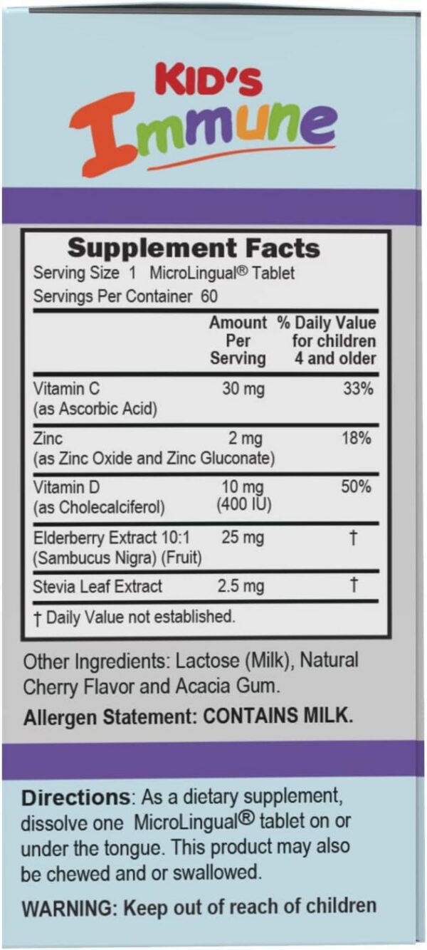 Vitaminas infantiles sin gluten y sin OGM Superior Source Kid's Immune Clean