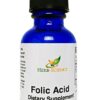 Version 1.0.0 Vitaminas líquidas B9 ácido fólico Herb-Science frasco