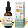 Vitaminas líquidas D3 K2 Go Healthy para niños sabor vainilla