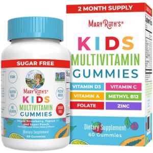 Vitaminas MaryRuth Organics para niños multivitamínicas gomitas 60