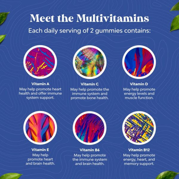 Vitaminas masticables naturales para energía y bienestar adultos