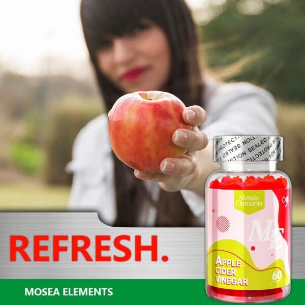 Version 1.0.0 Vitaminas masticables de vinagre de manzana sin gelatina