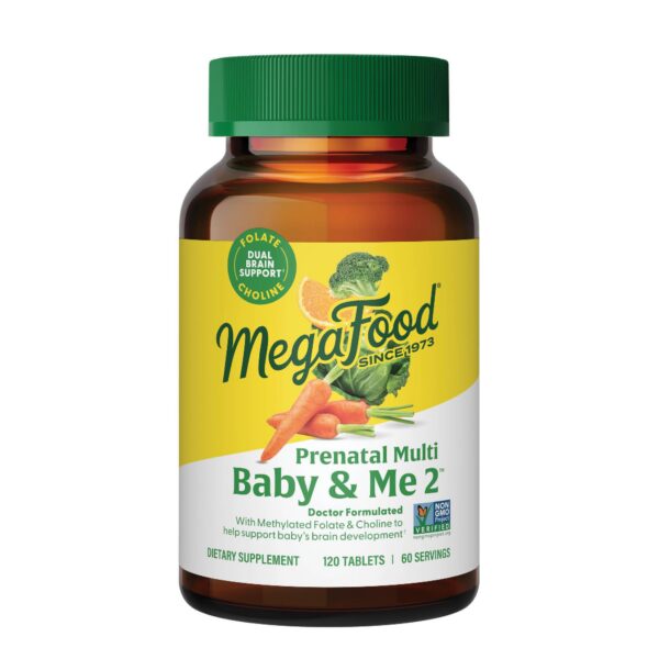 Vitaminas MegaFood Baby & Me 2 120 tabletas