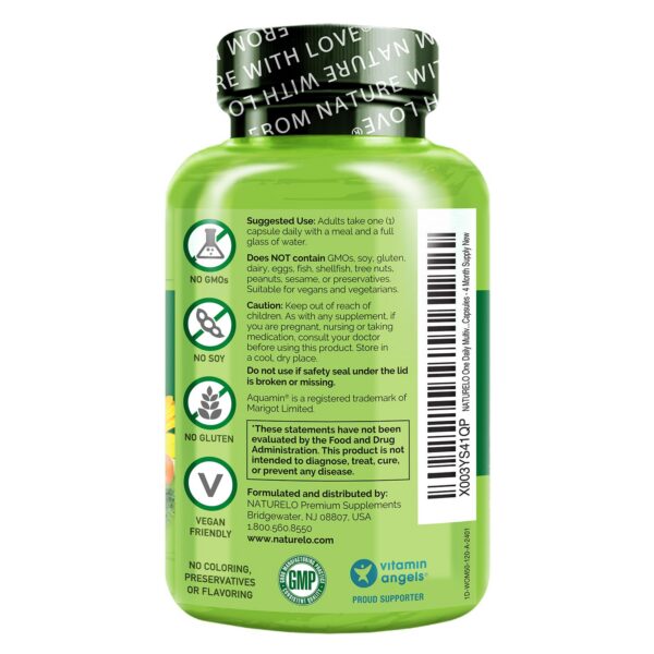 Vitaminas y minerales premium a base de plantas para mujeres mayores