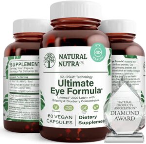 Vitaminas Natural Nutra salud ocular con extracto de arándano